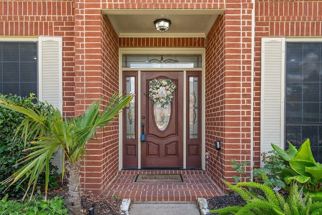 7943 Scenic Canyon Ln, Houston, TX 77095 - entrance to property featuring brick siding