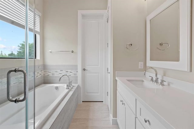 5816 Gardendale Dr Unit B, Houston, TX 77092 - full bathroom featuring vanity and a bath