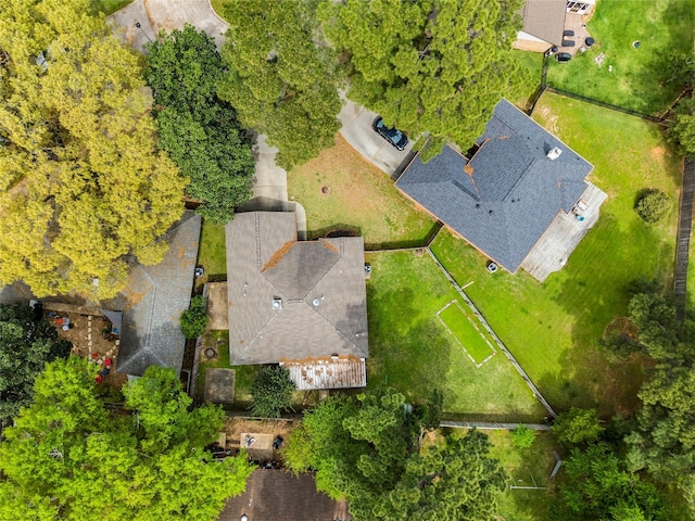110 Rustling Wind Dr, Montgomery, TX 77356 - bird's eye view