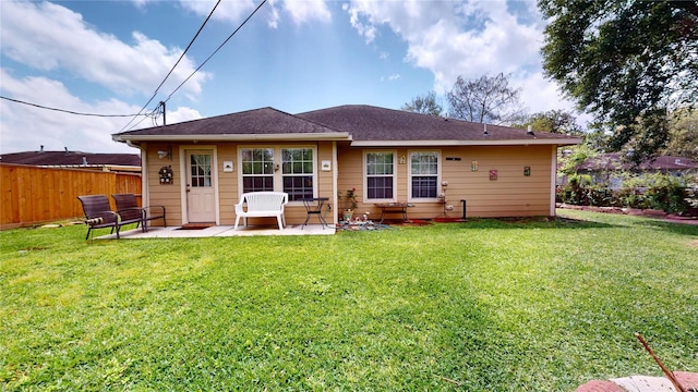 1309 Bayswater Dr, Houston, TX 77047 - rear view of property featuring a patio area