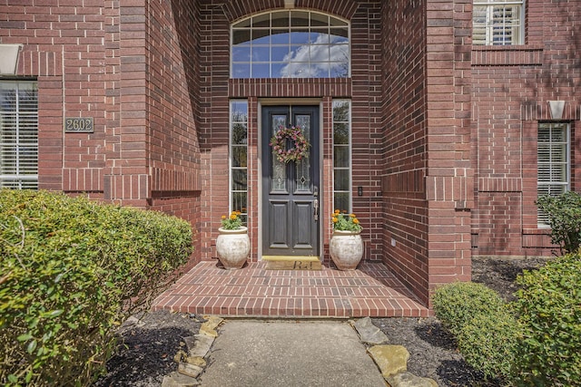 2602 Orleans Dr, Seabrook, TX 77586 - entrance to property with brick siding