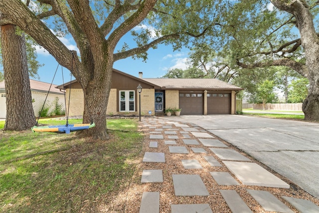 3543 Acorn Springs Ln, Spring, TX 77389 - view of front of house with a garage and concrete driveway