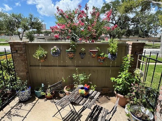 2400 N Braeswood Blvd Unit 108, Houston, TX 77030 - view of patio / terrace