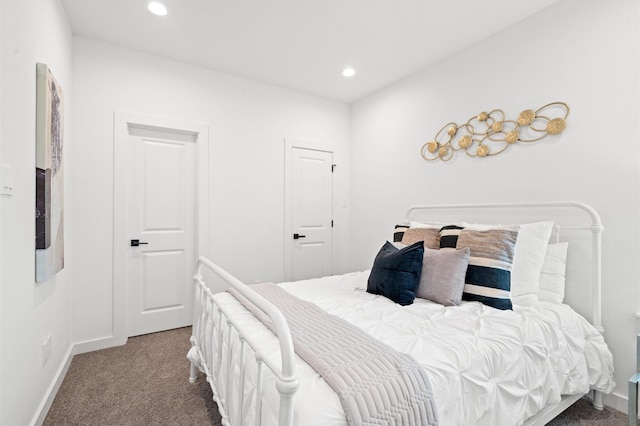 6417 Madrid St, Houston, TX 77021 - carpeted bedroom with recessed lighting and baseboards