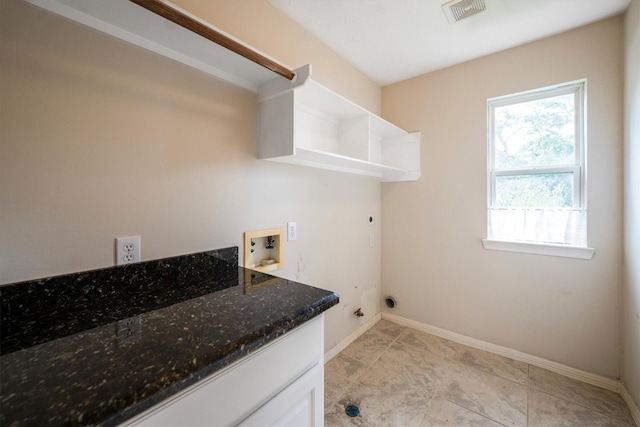 802 Lamonte, Houston, TX 77018 - washroom with washer hookup, hookup for an electric dryer, and gas dryer hookup