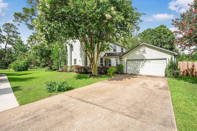 802 Lamonte, Houston, TX 77018 - view of front of home featuring driveway and a garage