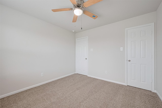 23607 Acerola Tree Ct, Katy, TX 77493 - empty room with light carpet and a ceiling fan