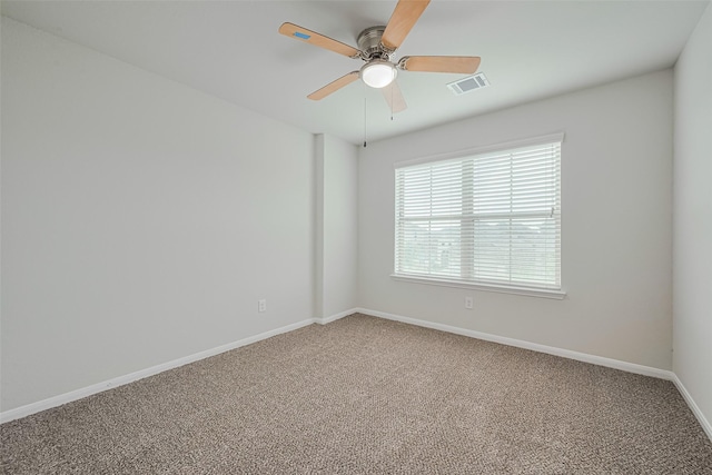 23607 Acerola Tree Ct, Katy, TX 77493 - carpeted spare room with ceiling fan and baseboards