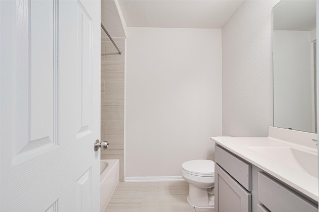 23607 Acerola Tree Ct, Katy, TX 77493 - full bathroom featuring vanity and bathtub / shower combination