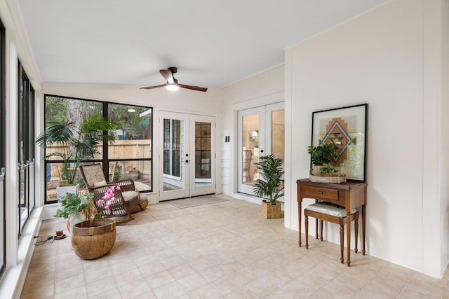 291 E Rainbow Ridge Cir, The Woodlands, TX 77381 - sunroom / solarium with french doors