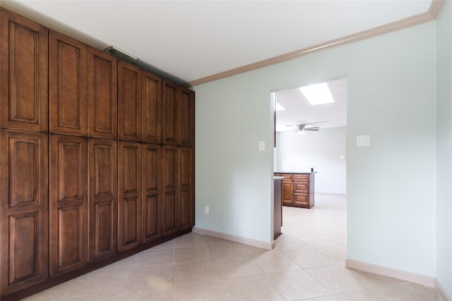 5402 Sheraton Oaks Dr, Houston, TX 77091 - unfurnished bedroom featuring ornamental molding and light tile patterned floors