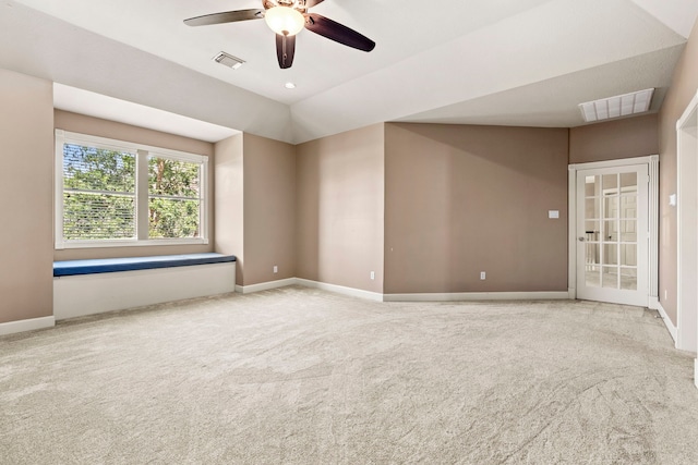 3602 Vashon Ln, Spring, TX 77388 - carpeted spare room featuring ceiling fan and baseboards