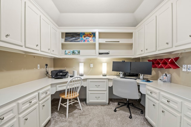 3602 Vashon Ln, Spring, TX 77388 - office space with built in study area and light colored carpet