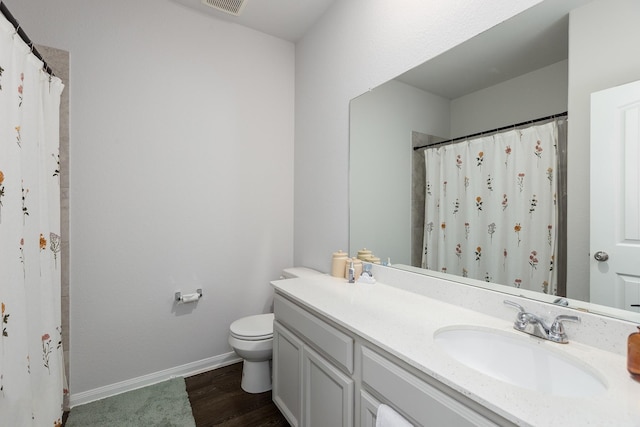 2018 Rd 660, Dayton, TX 77535 - bathroom featuring vanity and wood finished floors