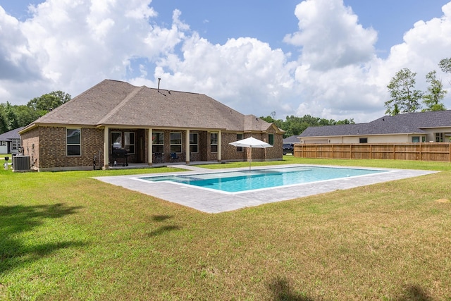 2018 Rd 660, Dayton, TX 77535 - view of swimming pool with a patio area