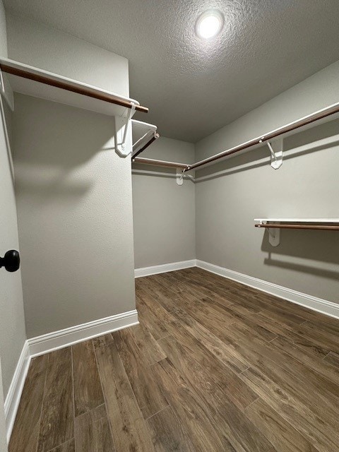 2102 Autumn Cove Dr, League City, TX 77573 - spacious closet featuring wood finished floors