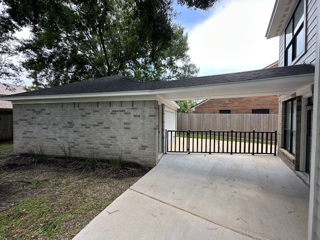 2102 Autumn Cove Dr, League City, TX 77573 - view of patio with an outdoor structure