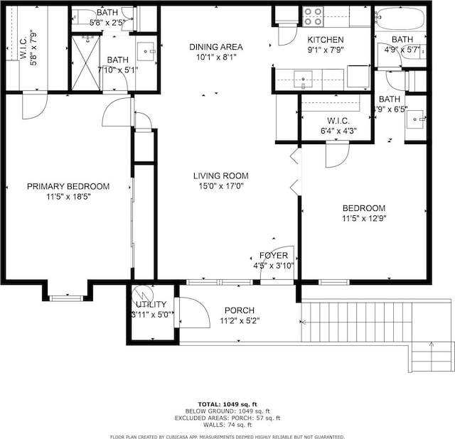 5711 Sugar Hill Dr Unit 46, Houston, TX 77057 - view of property floor plan