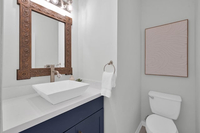 1622 Maryvale Dr, Katy, TX 77494 - bathroom with vanity and toilet