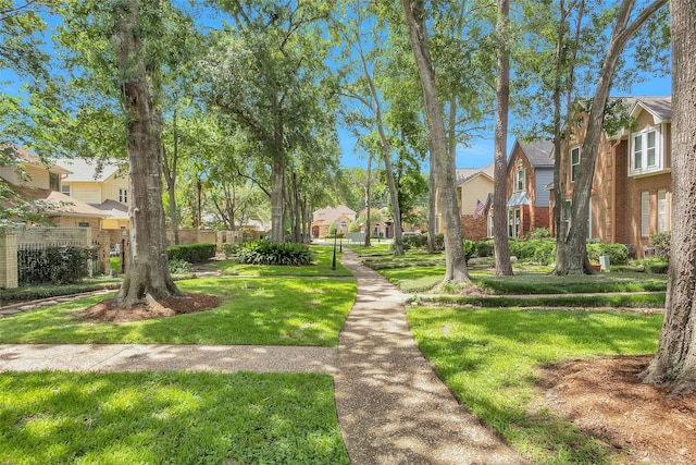6616 Queensclub Dr, Houston, TX 77069 - view of community with a residential view and a lawn