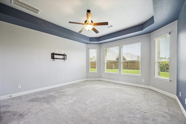 4906 Lodge Lake Dr, Fulshear, TX 77441 - spare room with carpet floors and ceiling fan