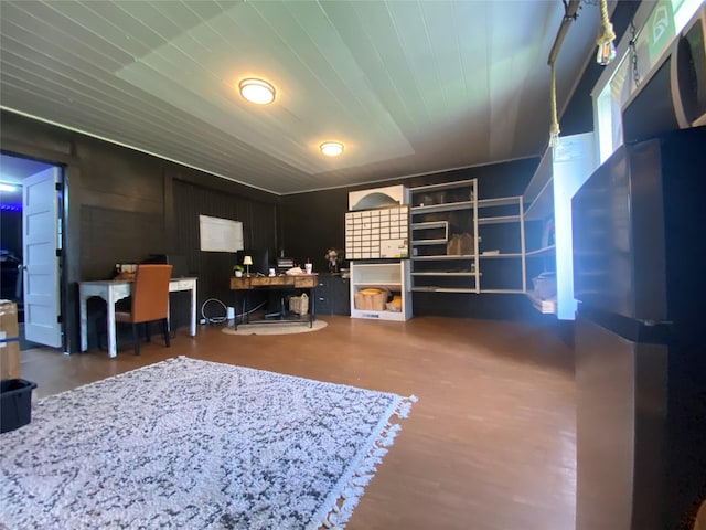 312 Spring, Washington, GA 30673 - office with wood finished floors