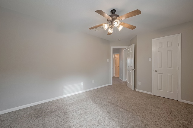 9714 Angleside Ln, Sugar Land, TX 77498 - unfurnished bedroom featuring carpet floors and ceiling fan