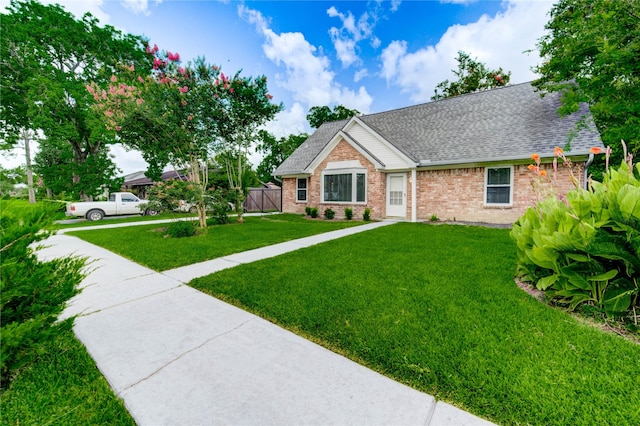 11823 Blair Meadow Dr, Meadows Place, TX 77477 - view of front facade with brick siding and a shingled roof