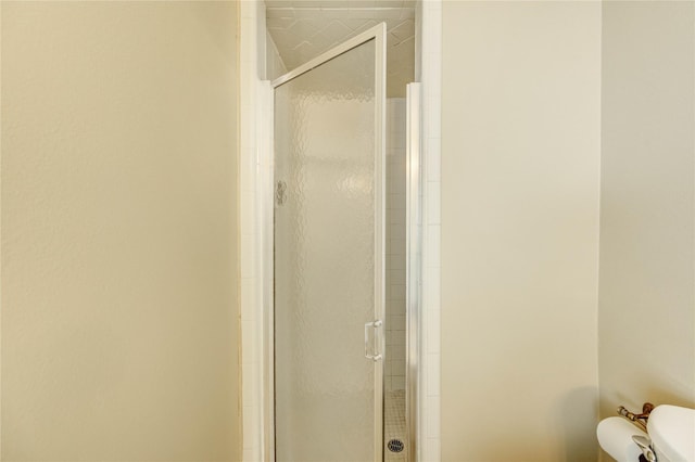 11823 Blair Meadow Dr, Meadows Place, TX 77477 - bathroom featuring toilet and a stall shower