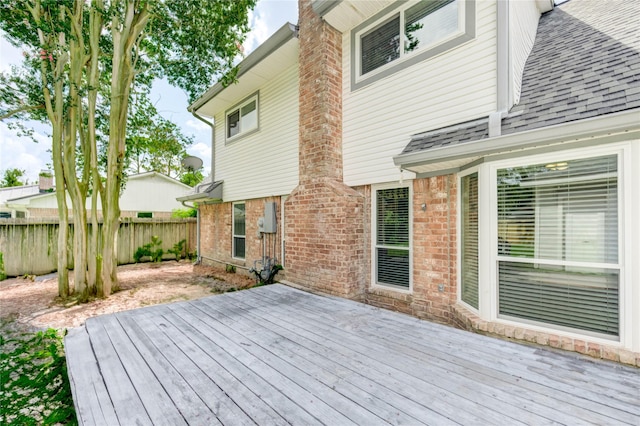 11823 Blair Meadow Dr, Meadows Place, TX 77477 - view of wooden deck