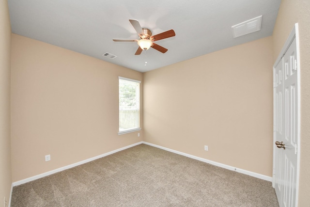 30041 Willow Walk Ln, Brookshire, TX 77423 - unfurnished bedroom with carpet and ceiling fan