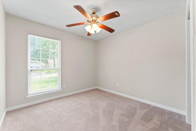 3527 Acorn Way Ln, Spring, TX 77389 - spare room with carpet flooring and a ceiling fan