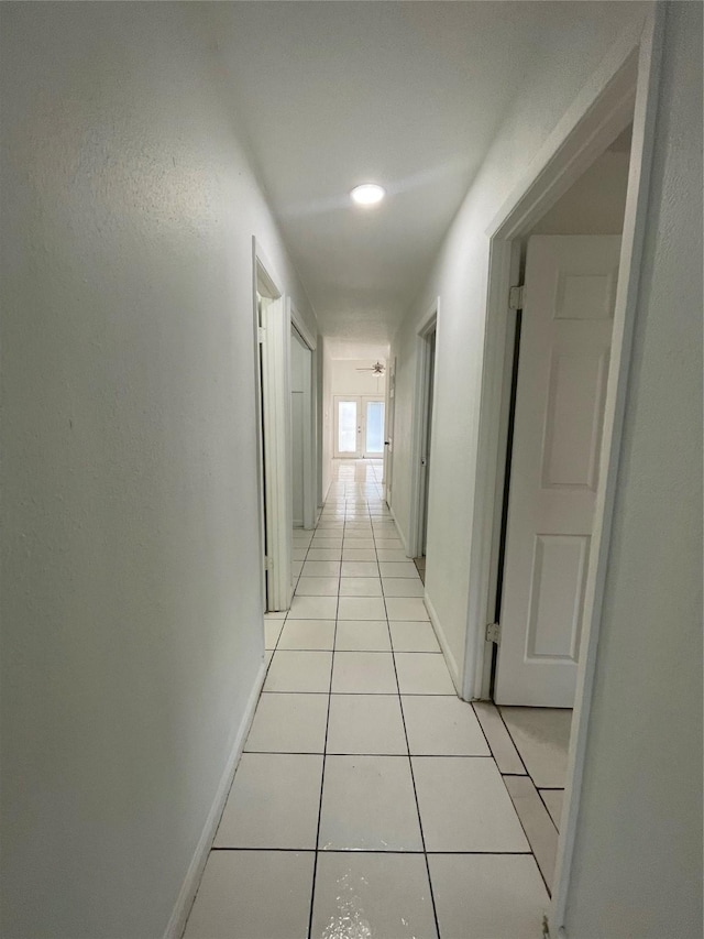 4202 Boone Rd, Houston, TX 77072 - corridor with light tile patterned flooring and recessed lighting