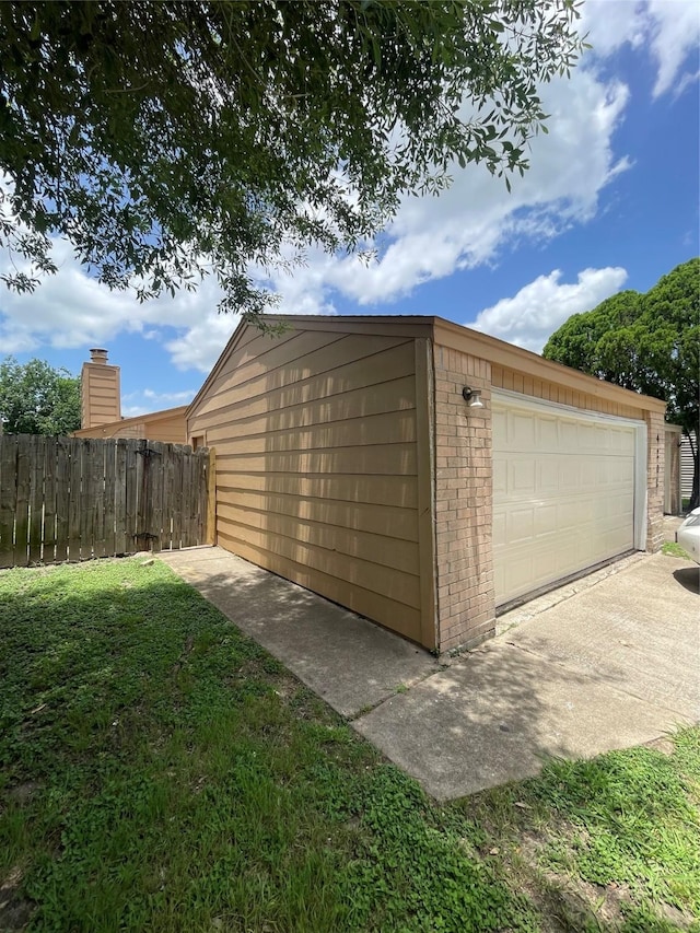 4202 Boone Rd, Houston, TX 77072 - view of detached garage