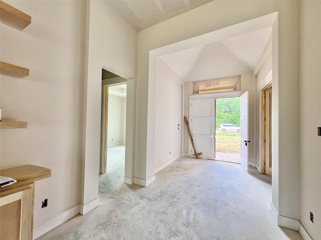 1162 Rd 6604, Dayton, TX 77535 - foyer entrance featuring vaulted ceiling and baseboards
