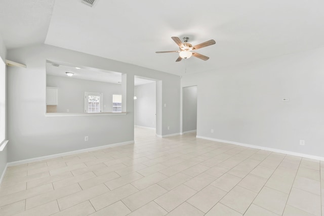 1611 Hade Meadow Ln, Houston, TX 77073 - spare room with a ceiling fan and baseboards