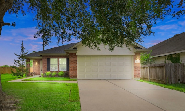 1611 Hade Meadow Ln, Houston, TX 77073 - ranch-style house featuring brick siding, driveway, and an attached garage