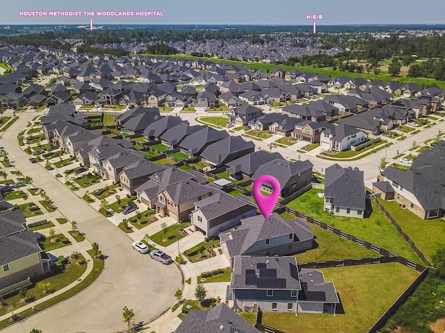 10663 Whitejacket, Conroe, TX 77385 - aerial perspective of suburban area