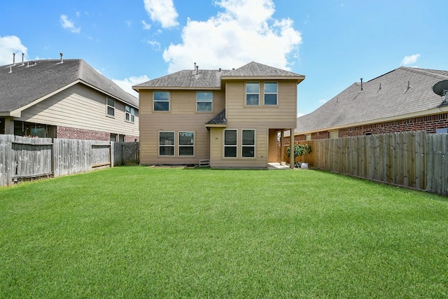 10219 Kentington Oak Dr, Humble, TX 77396 - back of property featuring a fenced backyard
