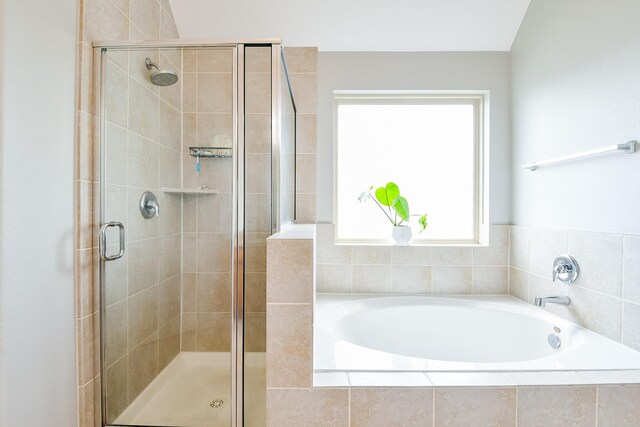 10219 Kentington Oak Dr, Humble, TX 77396 - full bath with a shower stall and a garden tub
