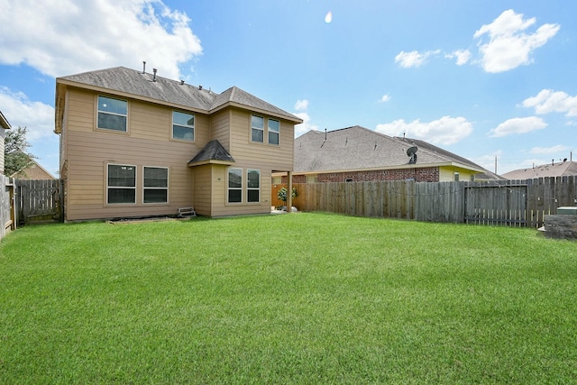 10219 Kentington Oak Dr, Humble, TX 77396 - back of property featuring a fenced backyard
