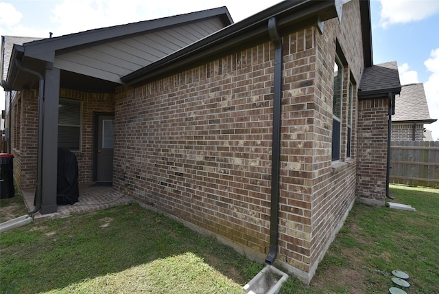 7011 Golden Groundsel Dr, Katy, TX 77493 - view of home's exterior featuring brick siding