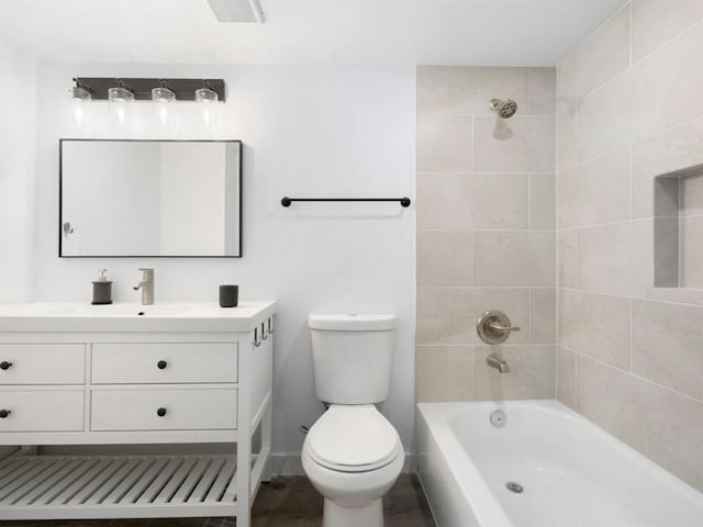 850 Threadneedle St Unit 78, Houston, TX 77079 - full bath with vanity and bathing tub / shower combination