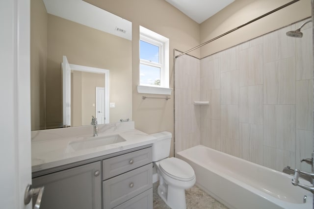1148 Du Barry Ln, Houston, TX 77018 - bathroom featuring vanity and bathing tub / shower combination