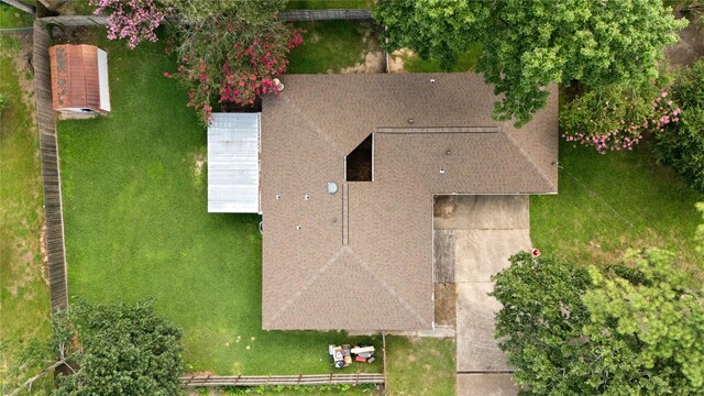 217 Wellwood Ln, Conroe, TX 77304 - view from above of property