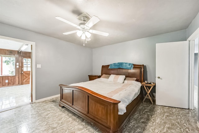 10806 Sagegulf Ln, Houston, TX 77089 - bedroom with a ceiling fan