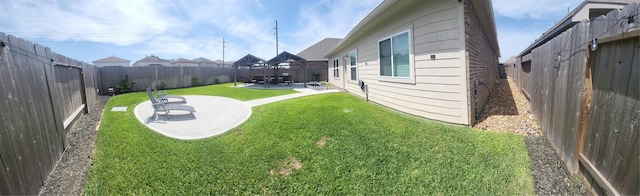 21319 Indigo Ruth Dr, Spring, TX 77379 - fenced backyard with a gazebo and a patio