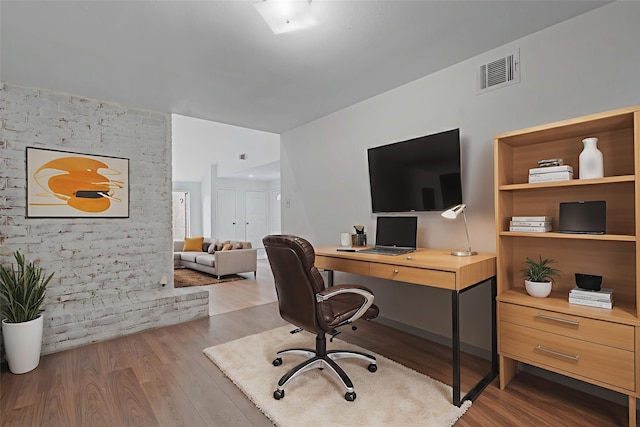 11011 Bandlon Dr, Houston, TX 77072 - office space featuring wood finished floors
