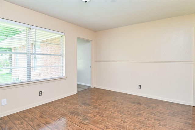 4502 Sanford Rd, Houston, TX 77035 - spare room featuring wood finished floors and baseboards