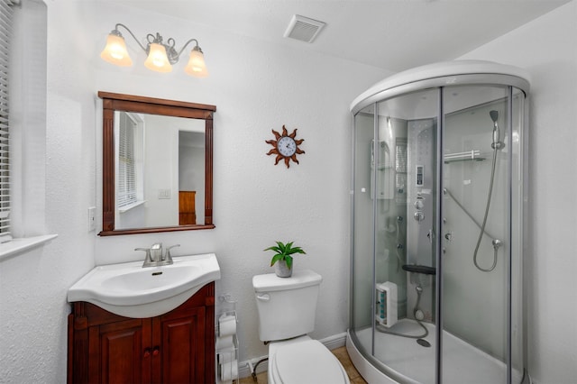 4502 Sanford Rd, Houston, TX 77035 - full bathroom featuring vanity and a stall shower